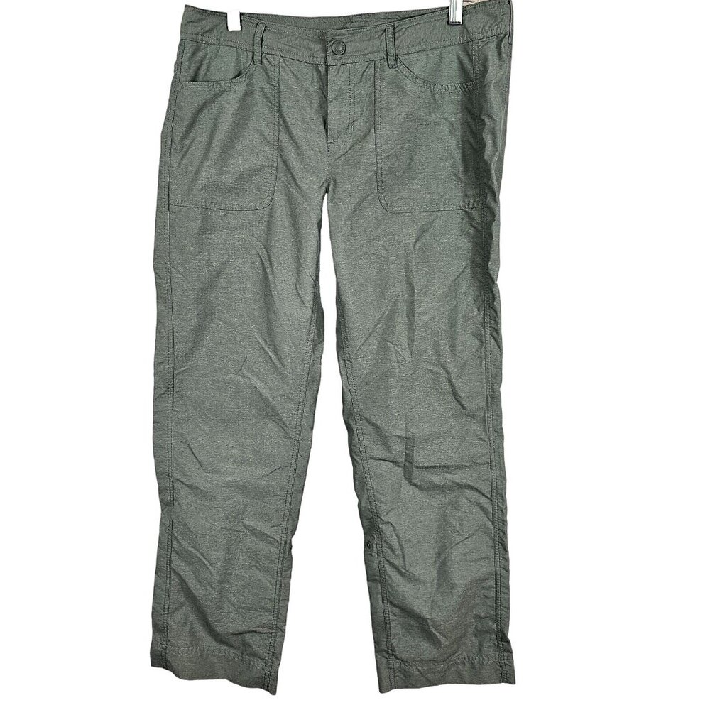 Casual Hiking Outdoor Work Zoo Camp The North Face Olive Green Roll Tab Pants 12